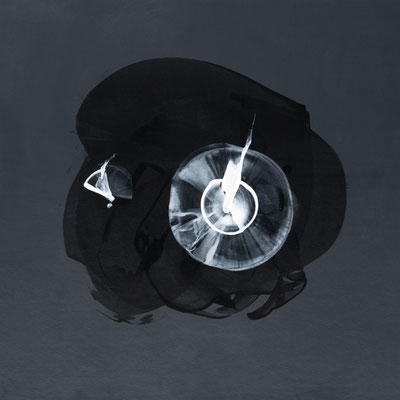 OT-pap20, 2024, Acryltinte auf Papier, 40x40 cm