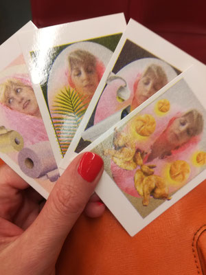 Visitenkarten Barbara Ungepflegt (Grafik und Risoprint: SOYBOT)