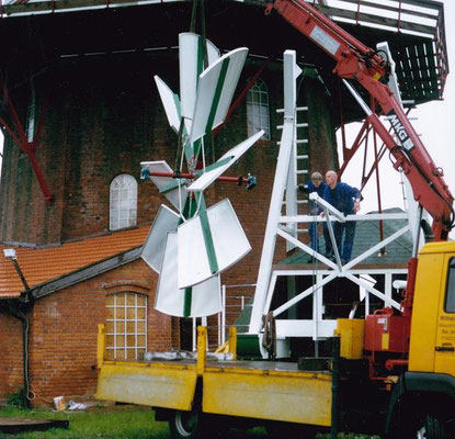 Die Mühle bekommt ihr Gesicht