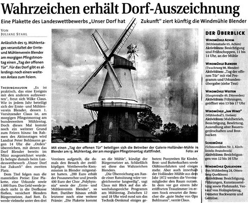 2. Platz "Unser Dorf hat Zukunft"