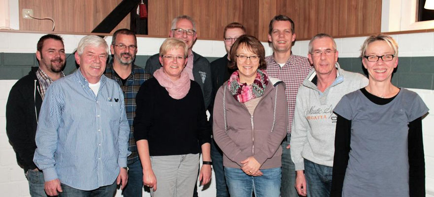  JHV 2018: Vorstand und Festausschuß  