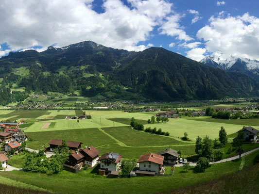 Leichte Wanderung in der Umgebung von Ramsau im Zillertal