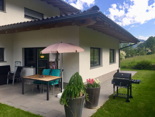 Ferienwohnung mit Privatgarten und Holzkohlegrill nahe Mayrhofen Zillertal