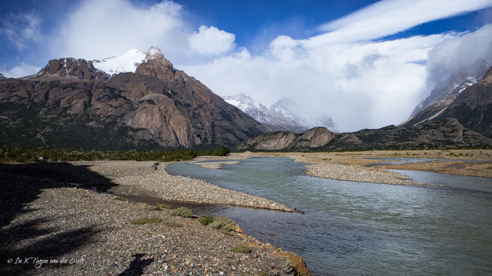 Wanderung Fitz Roy Laguna de los Tres ab Rio Electrico