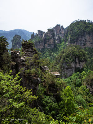 Zhangjiajie National Forest Park Avatar Berge in China