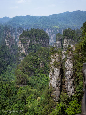 Zhangjiajie National Forest Park Avatar Berge in China