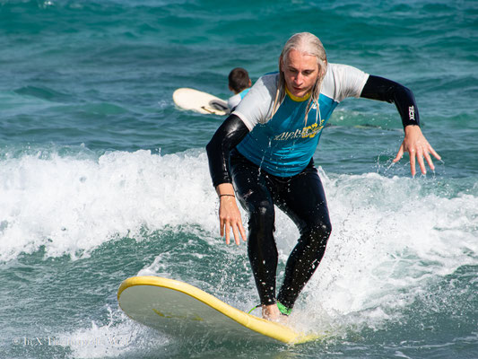 Surfen lernen mit 40