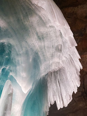 Eisriesenwelt in Werfen Salzburg Österreich