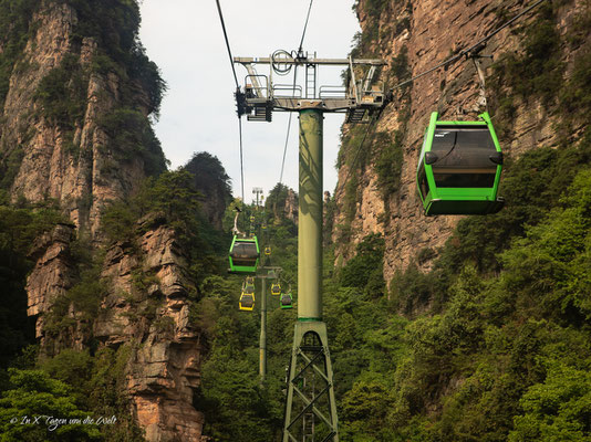 Zhangjiajie National Forest Park Avatar Berge in China