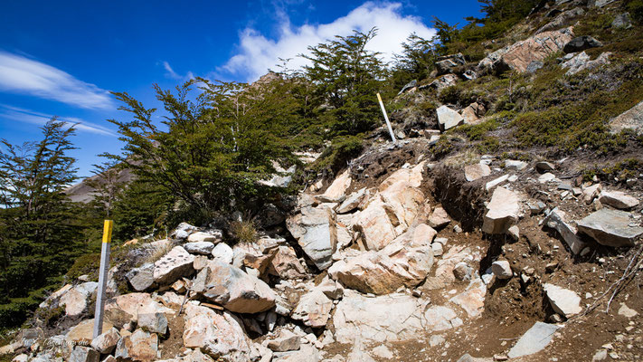 Wanderung Fitz Roy Laguna de los Tres ab Rio Electrico