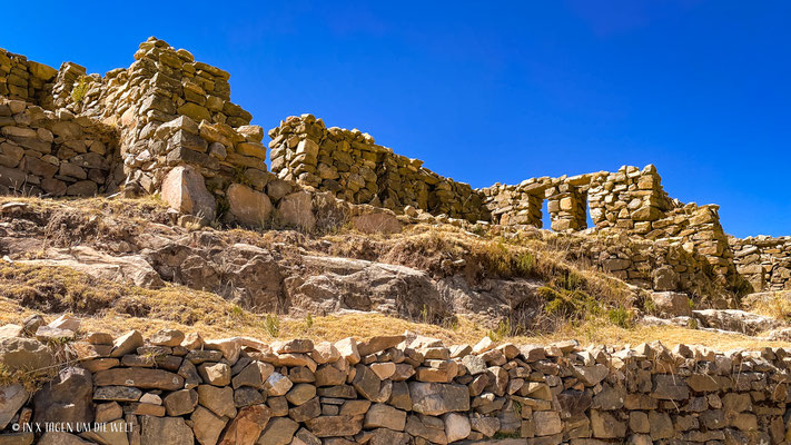 Titicacasee Insel Isla del Sol Bolivien