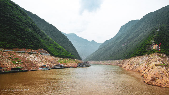 Yangtze-Kreuzfahrt in China