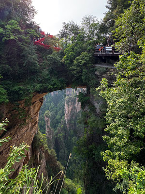 Zhangjiajie National Forest Park Avatar Berge in China