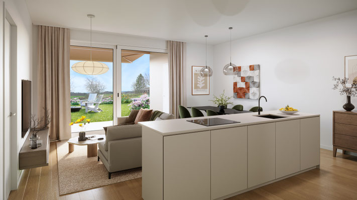 Alpblick Wohnung 1