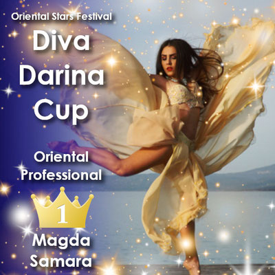 【Diva Darina Cup】riental professional 1位 Magda Samara