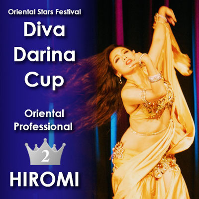 【Diva Darina Cup】oriental professional 2位 HIROMI