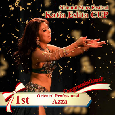 【Katia Eshta Cup】Oriental Professional 1st : Azza