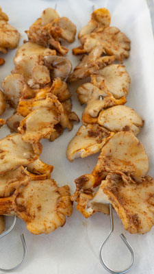 Pilz-Shawarma-Rolle vegan
