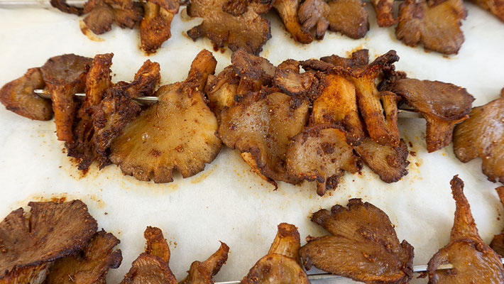 Pilz-Shawarma-Rolle vegan