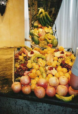 Frisches Obstbuffet im Hotel Siva Grand Beach Hurghada