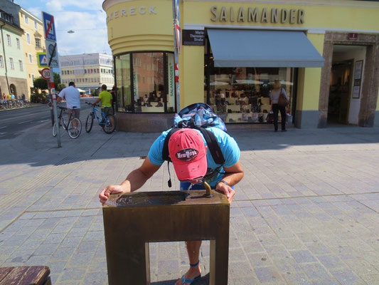Frisches Waser aus Innsbruck.