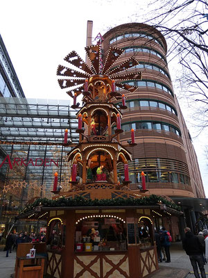 Weihnachten an den Potsdamer Arkarden.