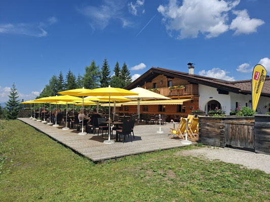 Außenbereich Sonnenalm Gschwandtkopf 