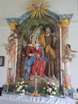 Innenbereich Kapelle Maria Rast