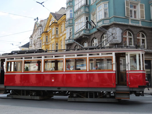 Museumsstraßenbahn.