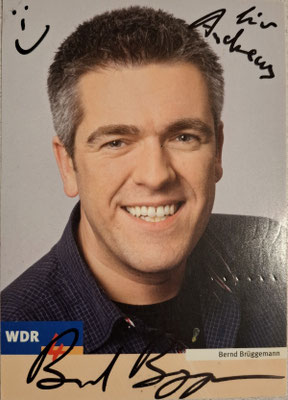Autogrammkarte Bernd Brüggemann WDR4