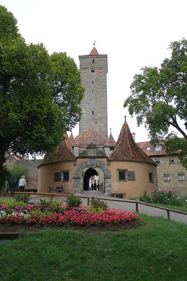 Burggarten in Rothenburg