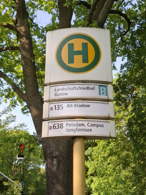 Haltestelle  Landschaftsfriedhof Gatow