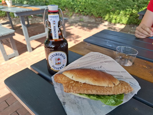 Mittagessen Strandpromenade Eckernförde 