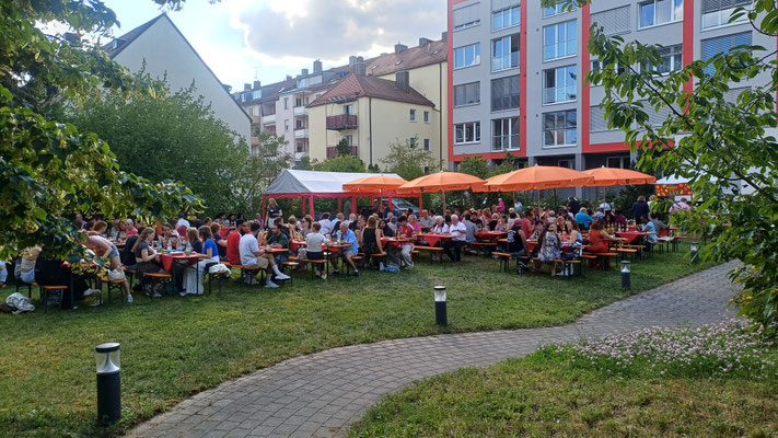 gelungener Abschluss eines wunderbaren Tages