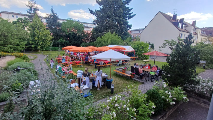 Sommerfest im Garten