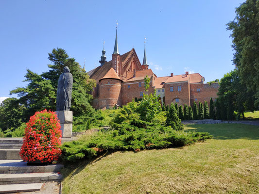 Kopernikus Statue in Frombok