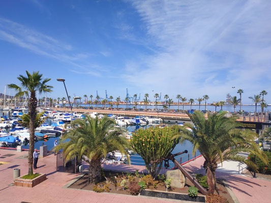 Der Hafen in Las Palmas