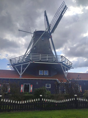 Traditionelle Windmühle