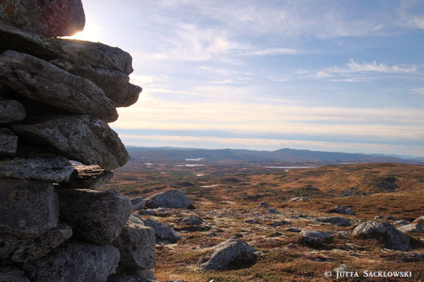 Aussichttspunkt im Mefjellet
