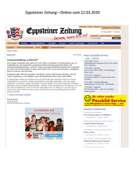 Eppsteiner Zeitung vom 12.03.2020 - Online