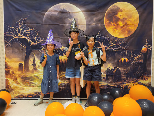 関西珠算学院 DRAGON ENGLISH SCHOOL ハロウィンパーティー HALLOWEEN PARTY 2023