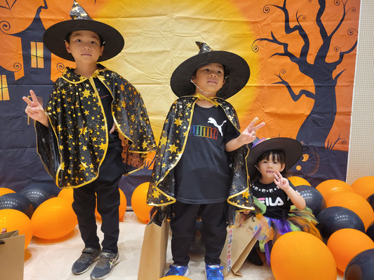 関西珠算学院 DRAGON ENGLISH SCHOOL ハロウィンパーティー HALLOWEEN PARTY 2023