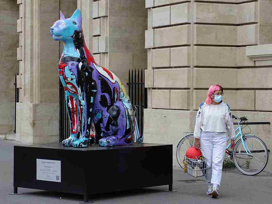 La Déesse Bastet - Place de la Concorde (Paris VIII) 2021