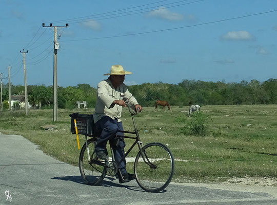 À vélo dans la baie des cochons -   Playa Girón (Cuba) - 2019
