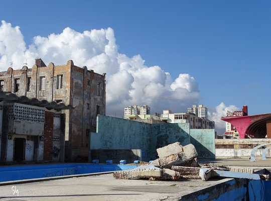 Piscine abandonnée - La Havane (Cuba) 2019