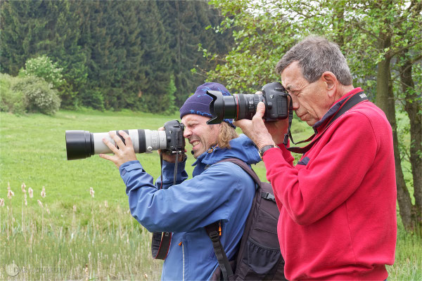Naturgucker bei der Arbeit. Foto: Regine Schadach - Olympus OM-D E-M5 Mark II - M.ZUIKO DIGITAL ED 12‑100 1:4.0 IS PRO 