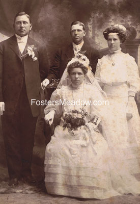 Bauer, George & David, Wilhelmina (Minnie ) -  February 28, 1909 - St. Paul's Presbyterian Church, Elmont