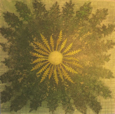 Große Sonnendistel  - 135 x 135 cm - nicht mehr im Bestand