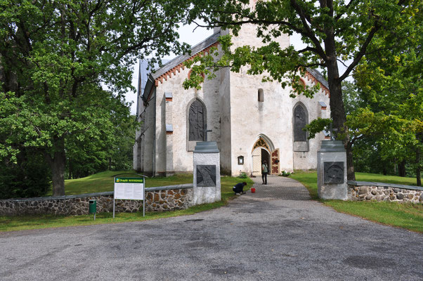 Estland, Otepää, Kirche mit der Gründung Estlands