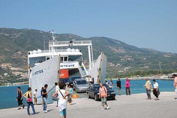 Griechenland: Überfahrt nach Lefkas